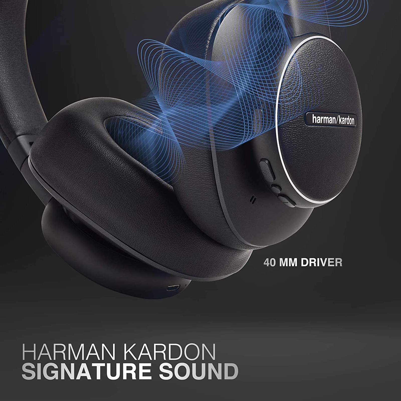 Buy Harman Kardon Fly HKFLYANCBLK Over Ear Active Noise